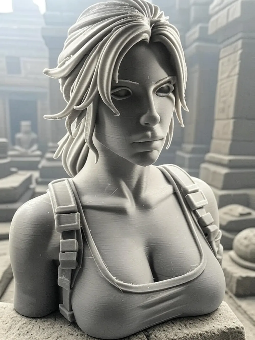 Lara Croft Büst